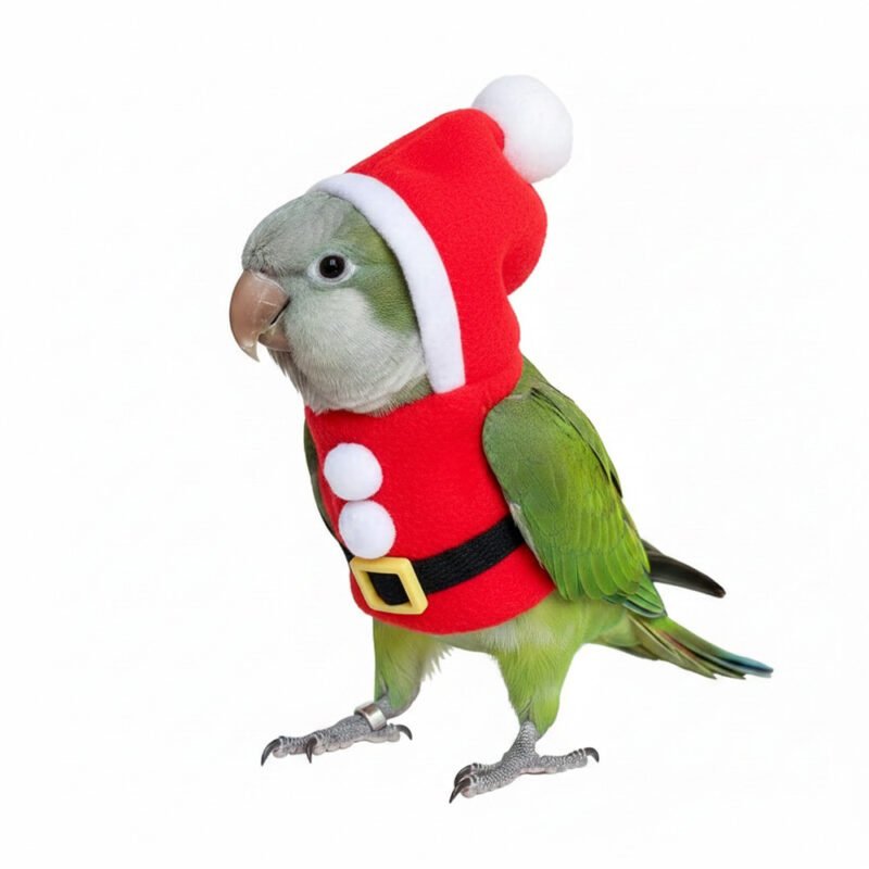 Festive Christmas Santa Bird Costume