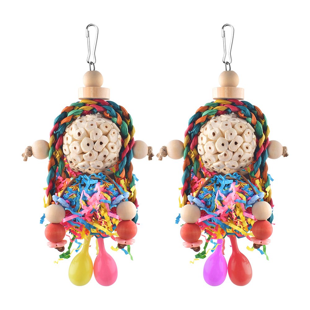 Bird Conure Toys 2PCS