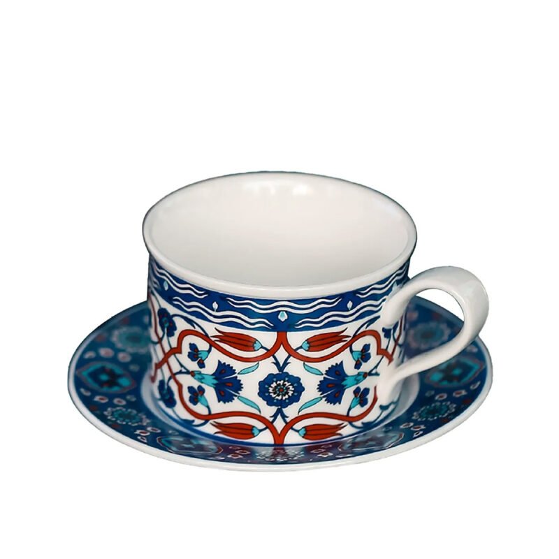 Turkey Coffee Cup Set (9.5 oz. Cup and 5.7″ Saucer)