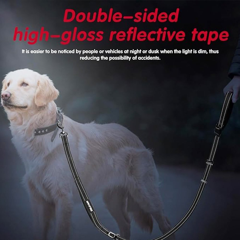 Double-sided Reflective Crossbody Dog Leash