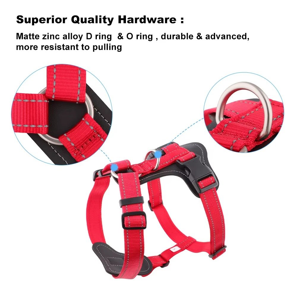 Leather Dog Harness Vest - Image 3
