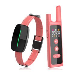 Pink Smart Remote Dog Training Collar