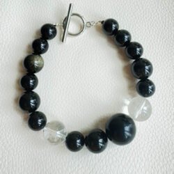 black obsidian bracelet