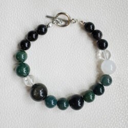 bracelet with crystal beads